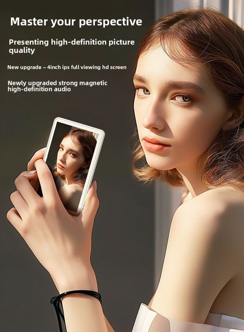 Audio Screen Mirroring Phone Display with 4'' HD IPS Screen, Magnetic Bluetooth Selfie Screen for Rear Camera, Wireless Casting, 2000mAh Long Battery Life Phone Screen Mirroring Device - Image 3